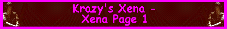 Krazy's Xena - Xena Page 1